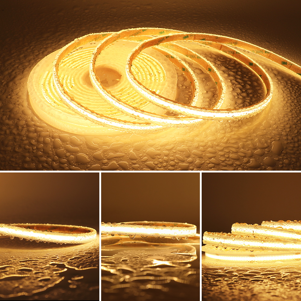 Outdoor Lighting Restaurant - IP68 Waterproof COB LED Strip 12V