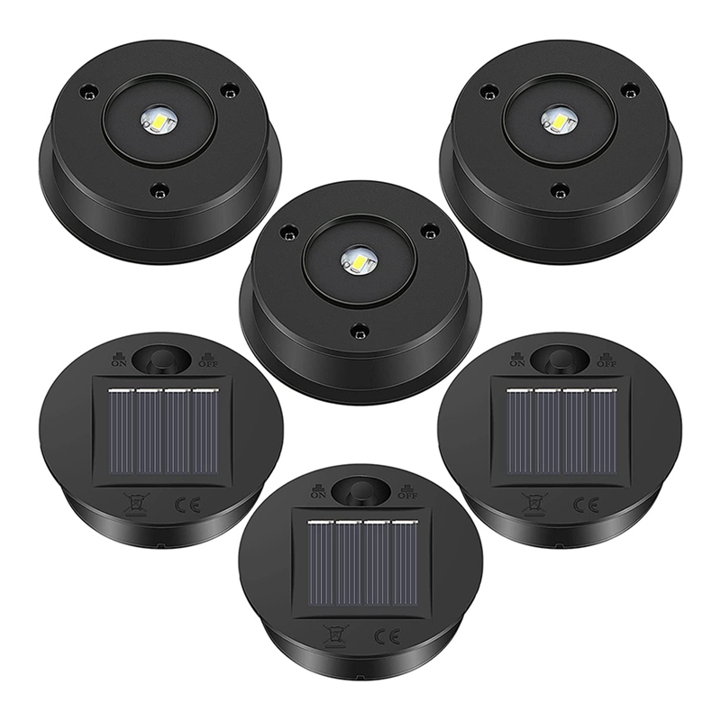 Outdoor Lighting Solar Panel - 6 Pcs Solar Lights Replacement Top