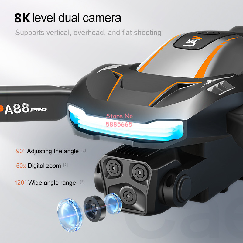 8K Aerial Photography Optical  - Outdoor Lighting Electrical Box recension och pris