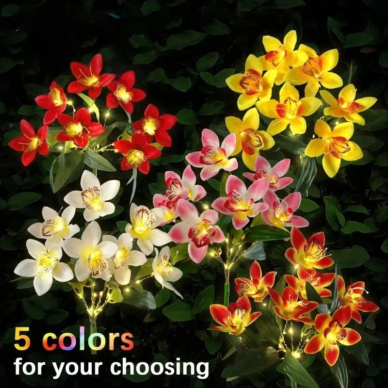 Orchid Ground LED Light Artifi - Landscape Spike Light recension och pris