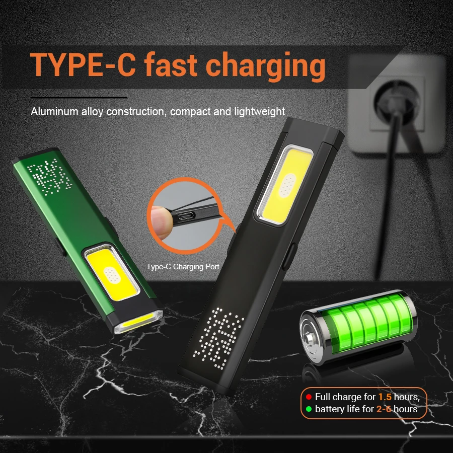 Mini Portable Rechargeable LED - Lighting Fixture Outdoor recension och pris