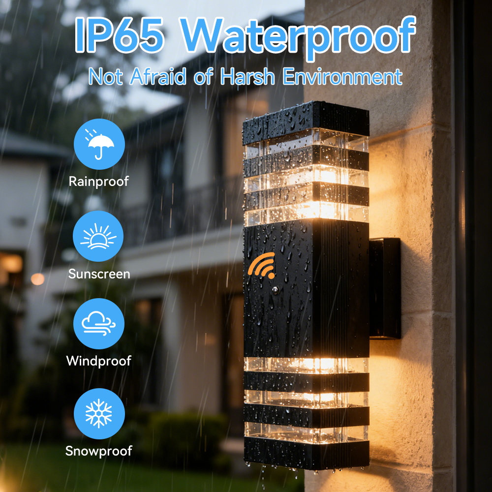 Sensor Light Outdoor Wall Lamp - Outdoor Lighting Amazon recension och pris
