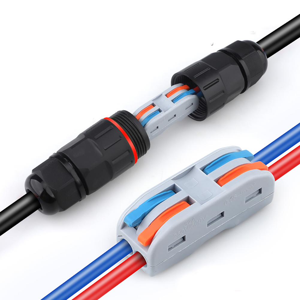 1Pc 2 Pin 3 Pin Wire Connector - Outdoor Lighting Wire Connectors recension och pris