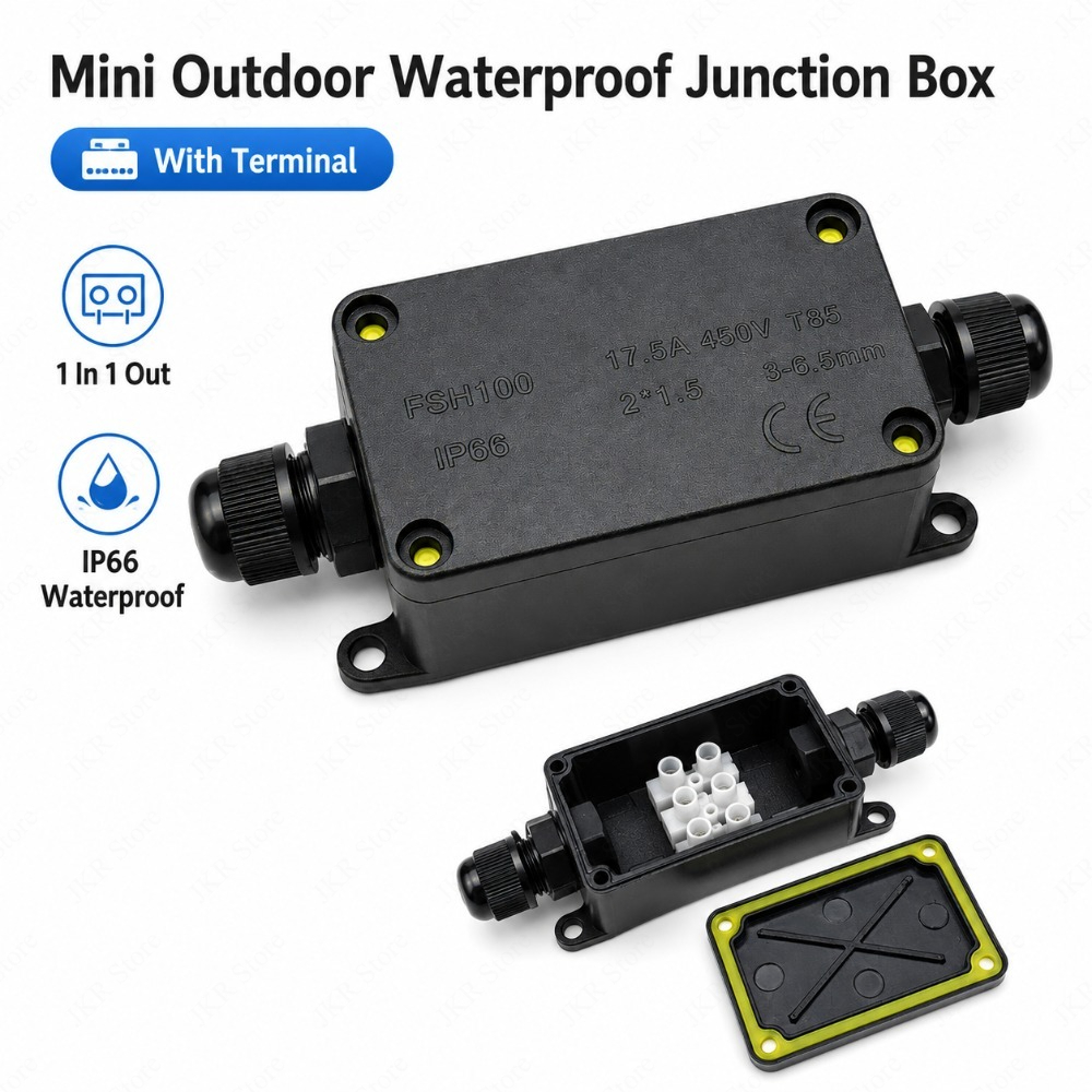 2 Way Outdoor IP66 Waterproof  - Outdoor Lighting Wire Connectors recension och pris