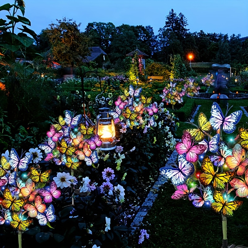 Solar LED Butterfly Garden Lig - Outdoor Lighting Solar Panel recension och pris