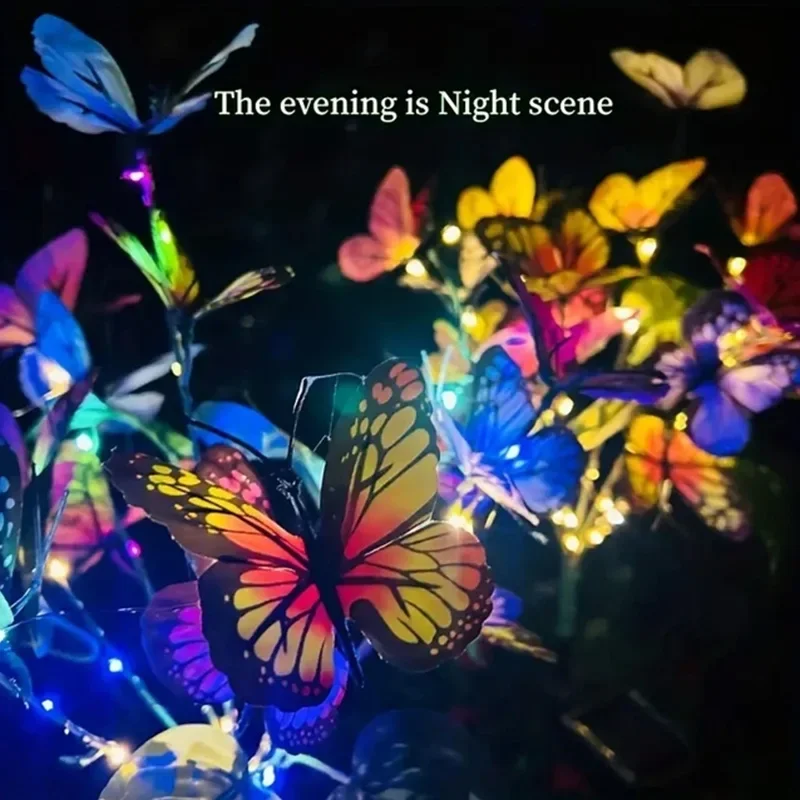 Solar LED Butterfly Garden Lig - Outdoor Lighting Solar Panel recension och pris