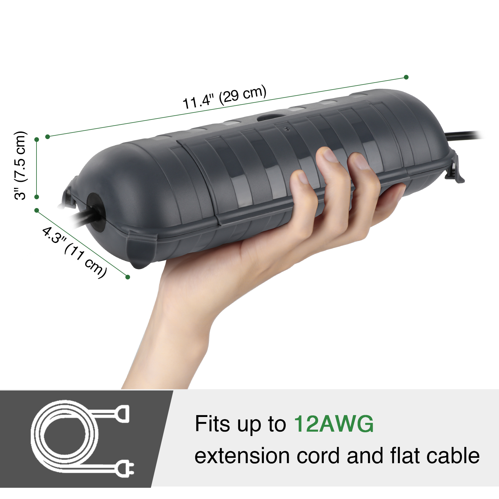 Large Weatherproof Outdoor Ele - Outdoor Lighting Electrical Box recension och pris