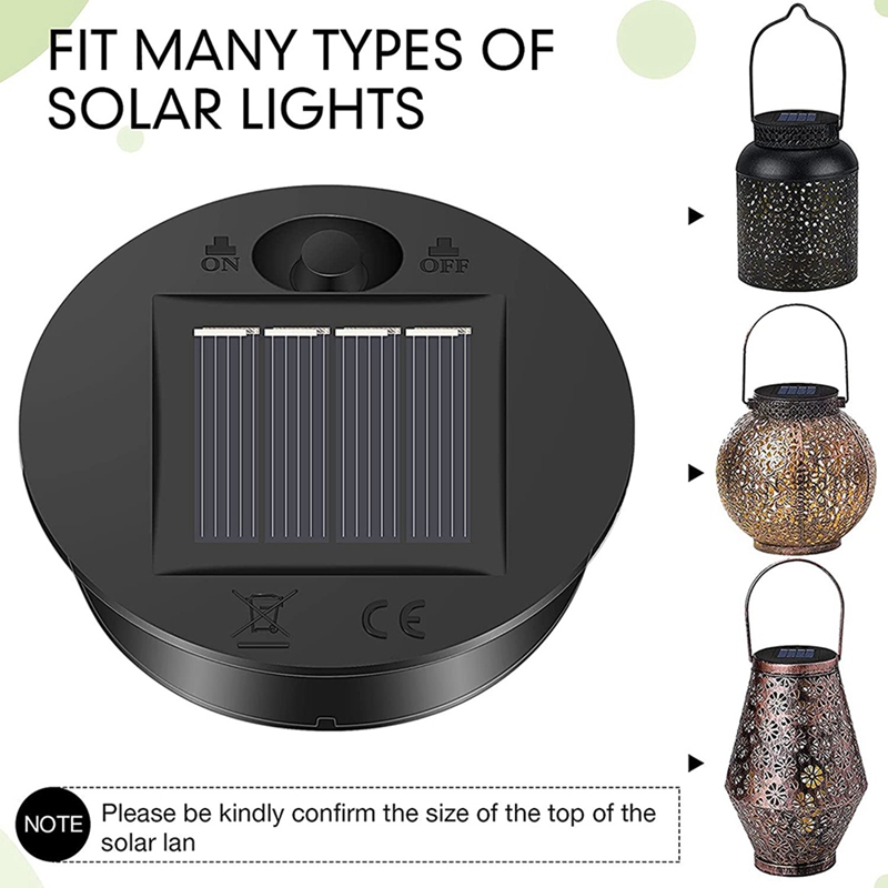 6 Pcs Solar Lights Replacement - Outdoor Lighting Solar Panel recension och pris