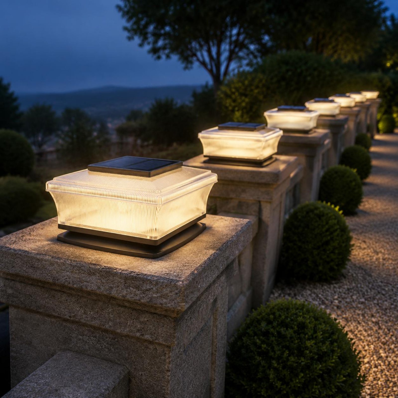 Solar Post Cap Light Wireless  - Outdoor Lighting Wireless recension och pris