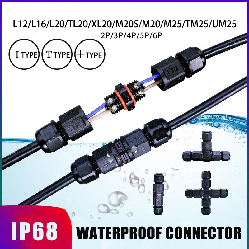 IP68 Waterproof Connector LED  - Outdoor Lighting Wire Connectors recension och pris