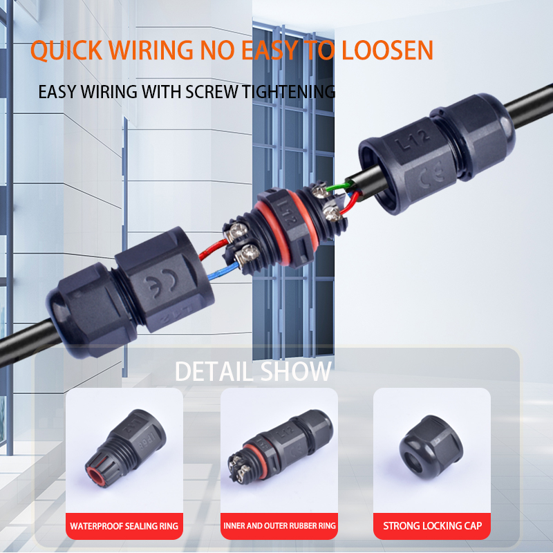 IP68 Waterproof Connector LED  - Outdoor Lighting Wire Connectors recension och pris