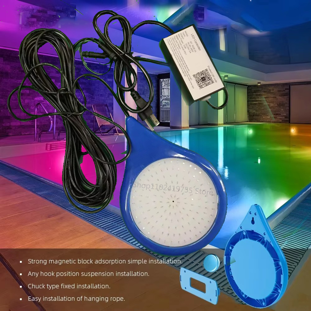 30W RGB Underwater Light Magne - Pond Light Submersible recension och pris