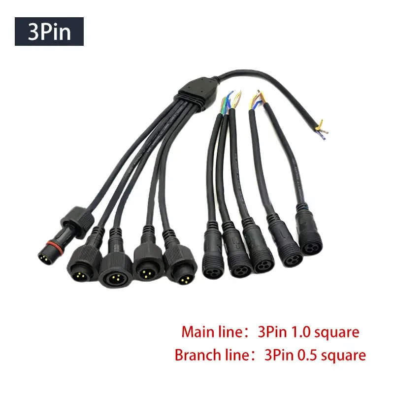 Waterproof Y-Type Wire Splitte - Outdoor Lighting Wire Connectors recension och pris
