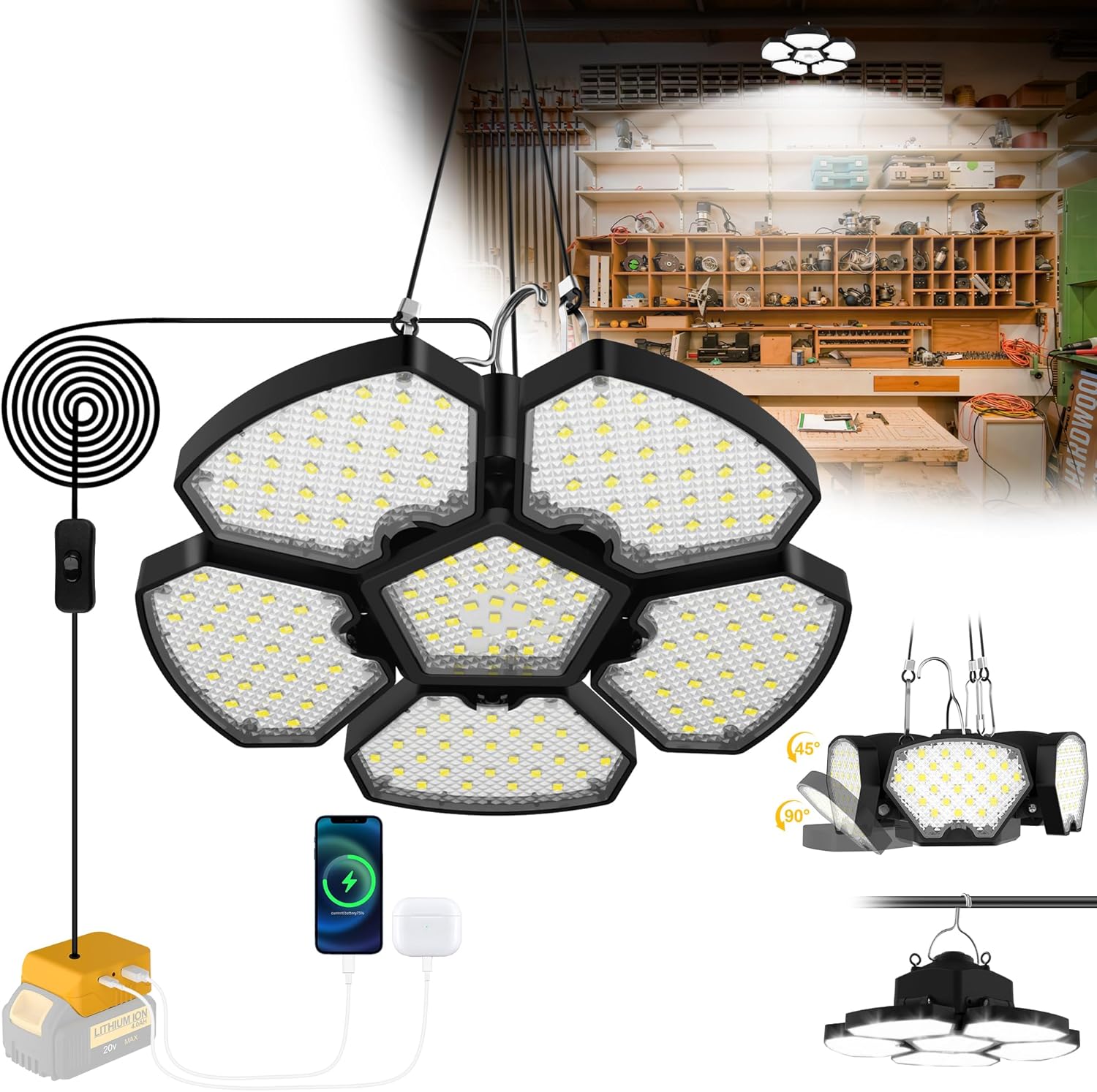 Battery Operated Shed Light Ou - Outdoor Lighting Jobs recension och pris