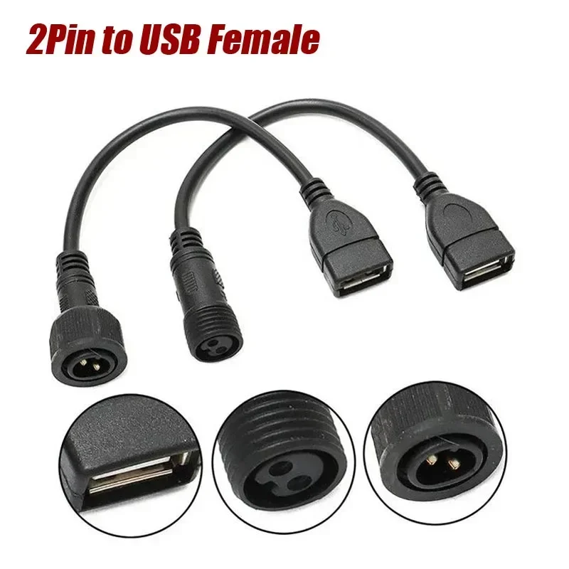Outdoor Waterproof 2 Pin to US - Outdoor Lighting Wire Connectors recension och pris