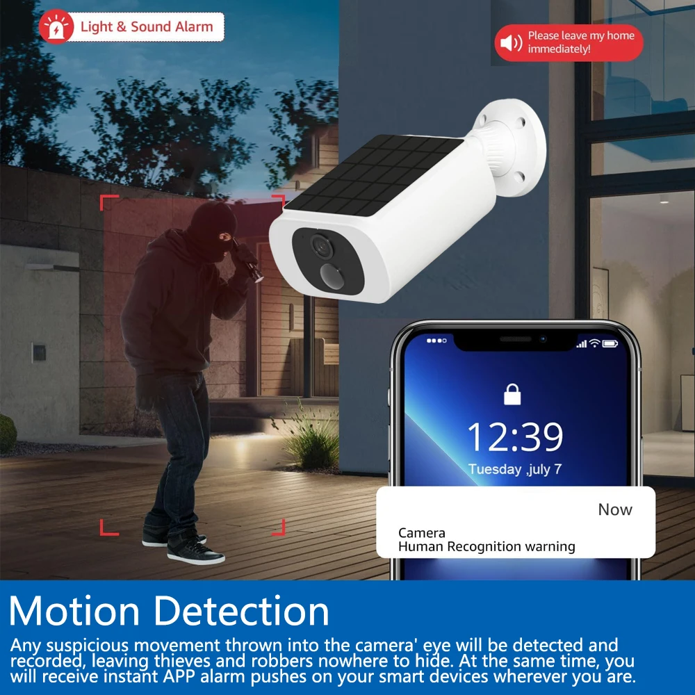 5MP Tuya Smartlife Outdoor Sol - Outdoor Lighting Wireless recension och pris