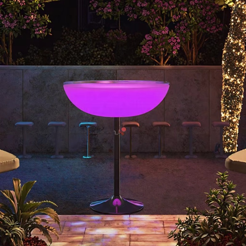 Portable  LED Light Bar Tables - Outdoor Lighting Restaurant recension och pris