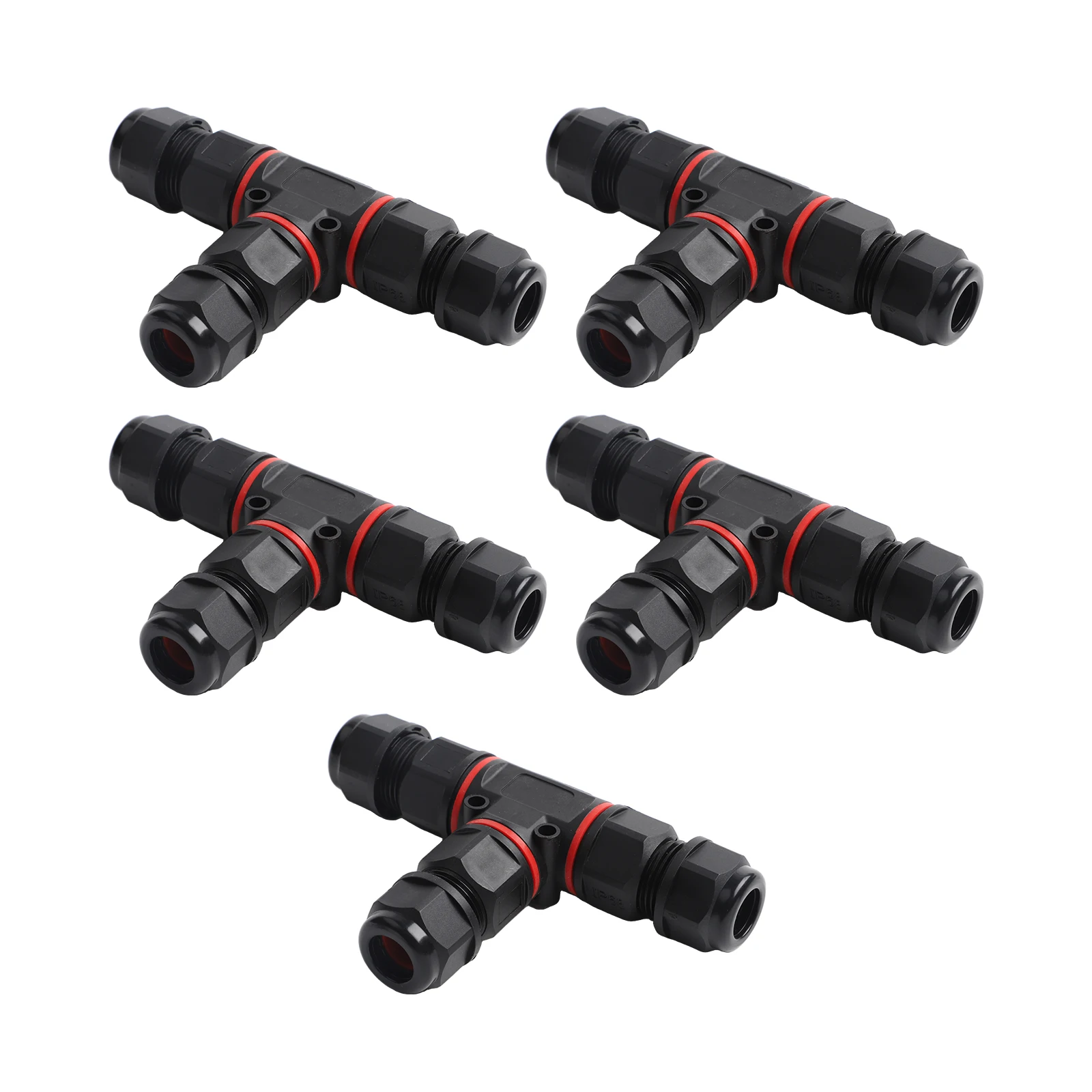 5Pcs IP68 Waterproof 3 Pin T S - Outdoor Lighting Wire Connectors recension och pris