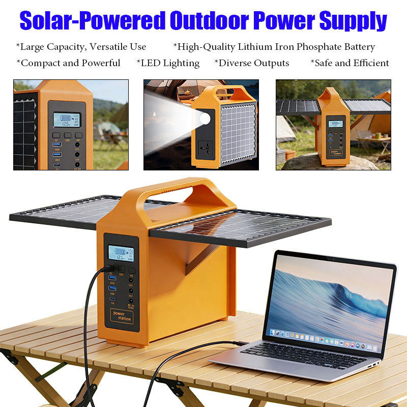 150W Portable Solar Power Stat - Outdoor Lighting Solar Panel recension och pris