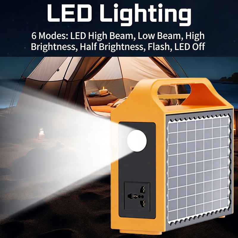 150W Portable Solar Power Stat - Outdoor Lighting Solar Panel recension och pris