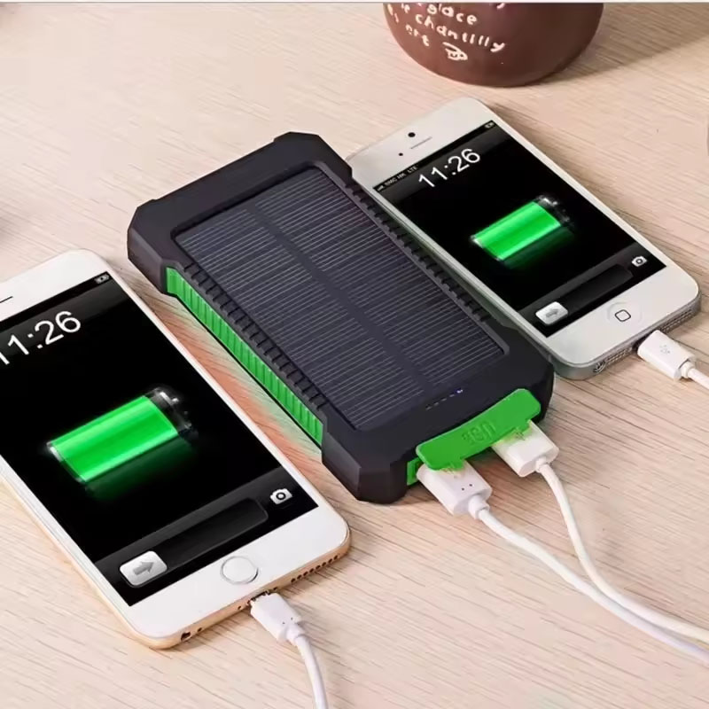 20000mAh Solar Power Bank Larg - Outdoor Lighting Battery Operated recension och pris