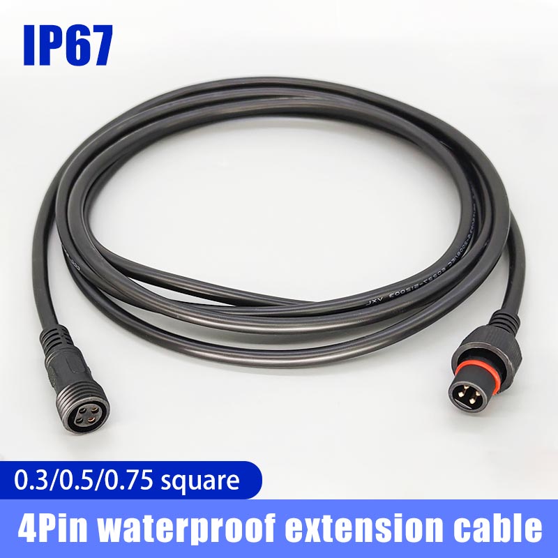 Male Famale Plug Cable 4Pin Wa - Outdoor Lighting Wire Connectors recension och pris