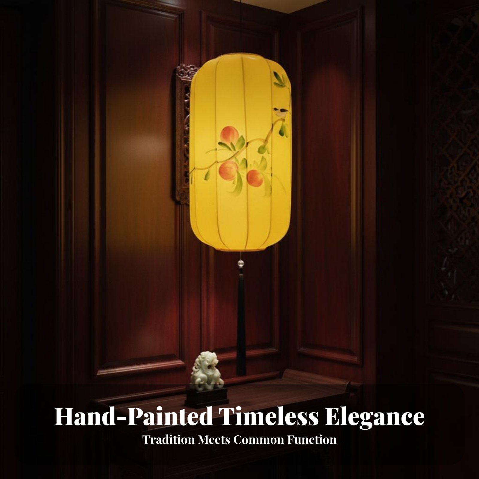 Hand-Painted Chinese Lantern,  - Outdoor Lighting Restaurant recension och pris