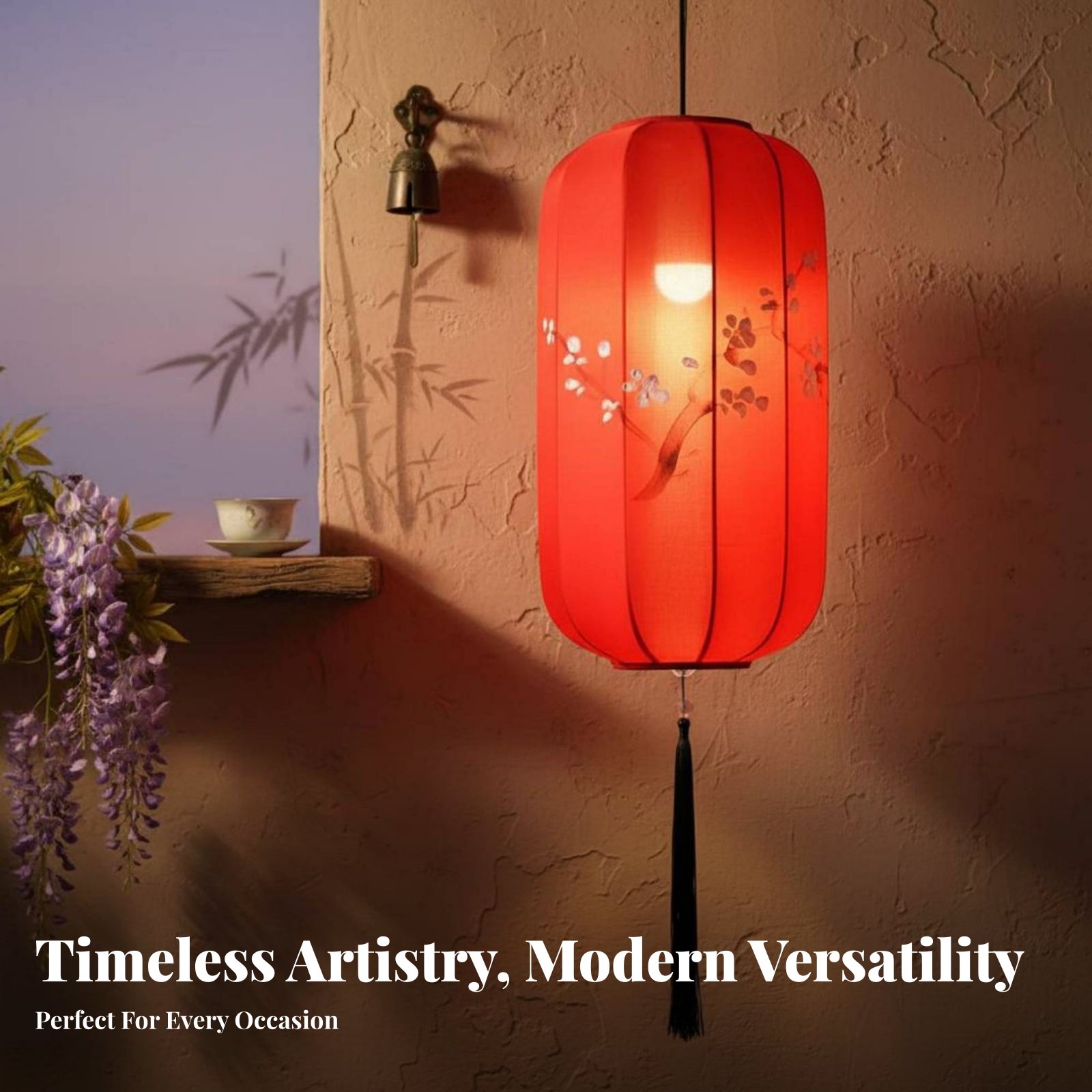 Hand-Painted Chinese Lantern,  - Outdoor Lighting Restaurant recension och pris