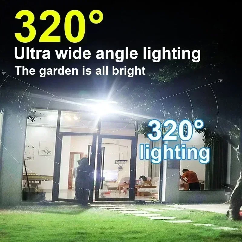 12000LM Powerful Solar Wall La - Outdoor Lighting Solar Panel recension och pris