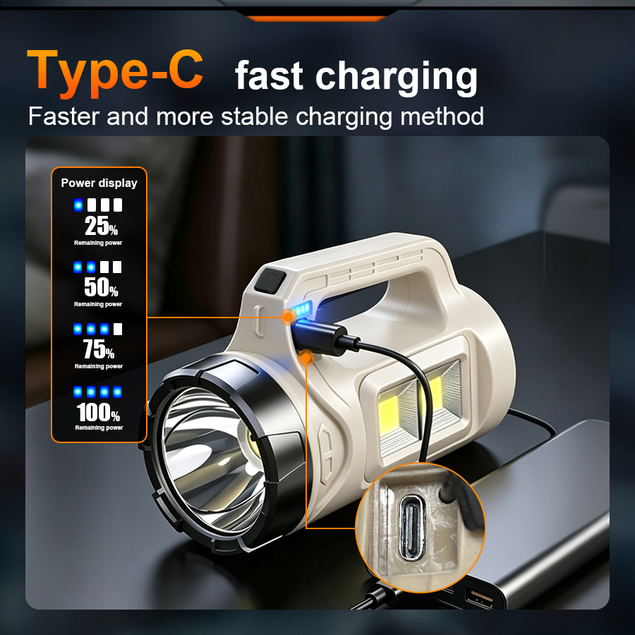 Multiscene Handheld LED Torch  - Outdoor Lighting Solar Panel recension och pris