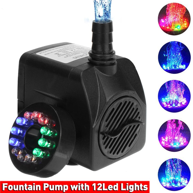 16W LED Light Fountain Pump Fi - Pond Light Submersible recension och pris