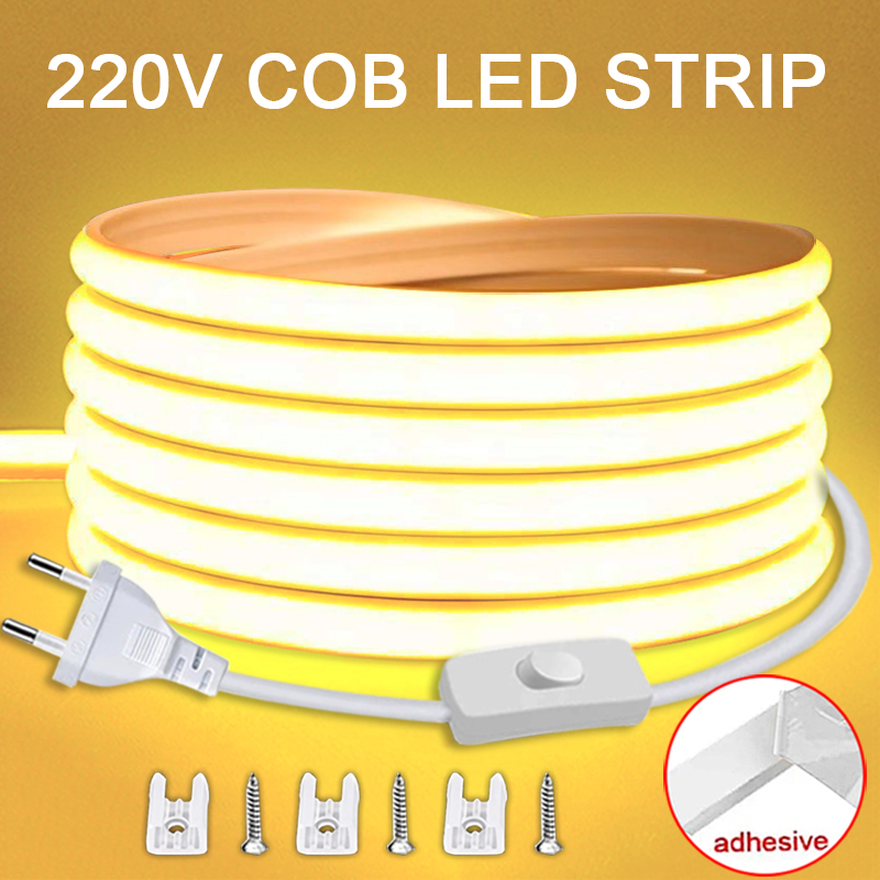 220V Led Strip with ON/OFF Swi - Outdoor Lighting Restaurant recension och pris