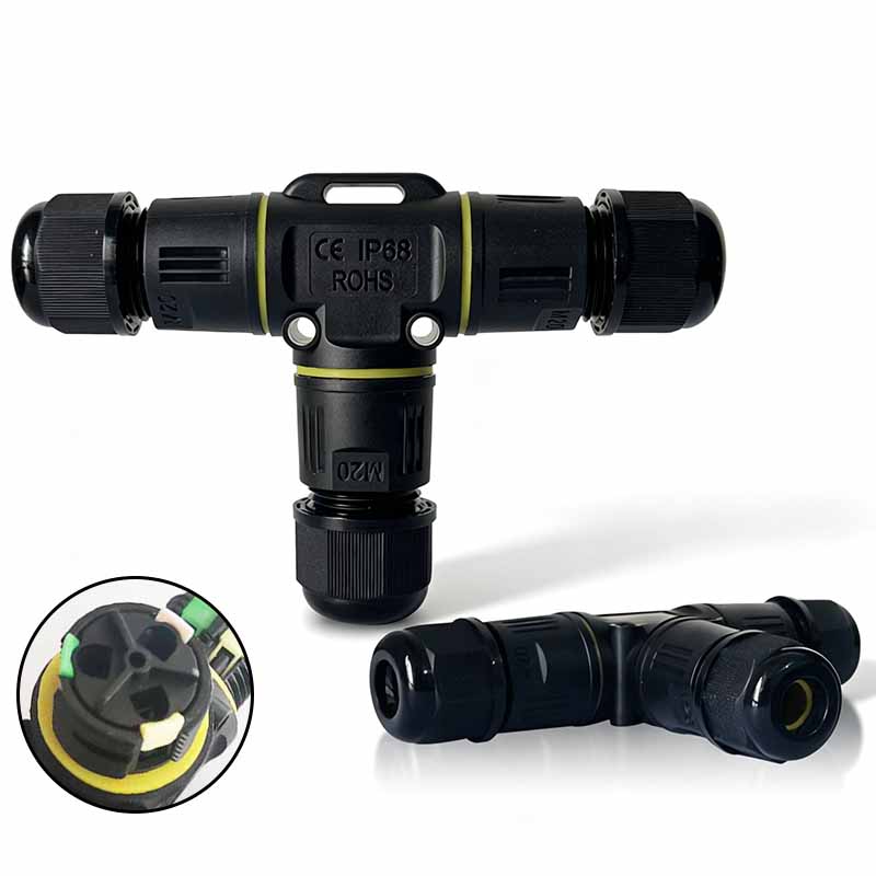 IP68 Waterproof T-Type Cable C - Outdoor Lighting Wire Connectors recension och pris