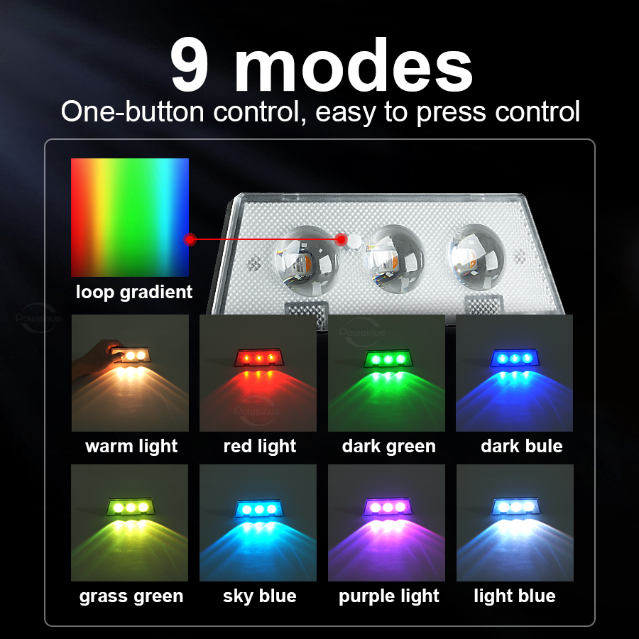 Super Bright Solar Lights RGB  - Outdoor Lighting Amazon recension och pris