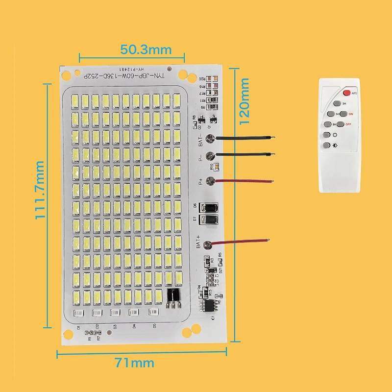 1Pcs 10W-600W LED Outdoor Sola - Outdoor Lighting Solar Panel recension och pris