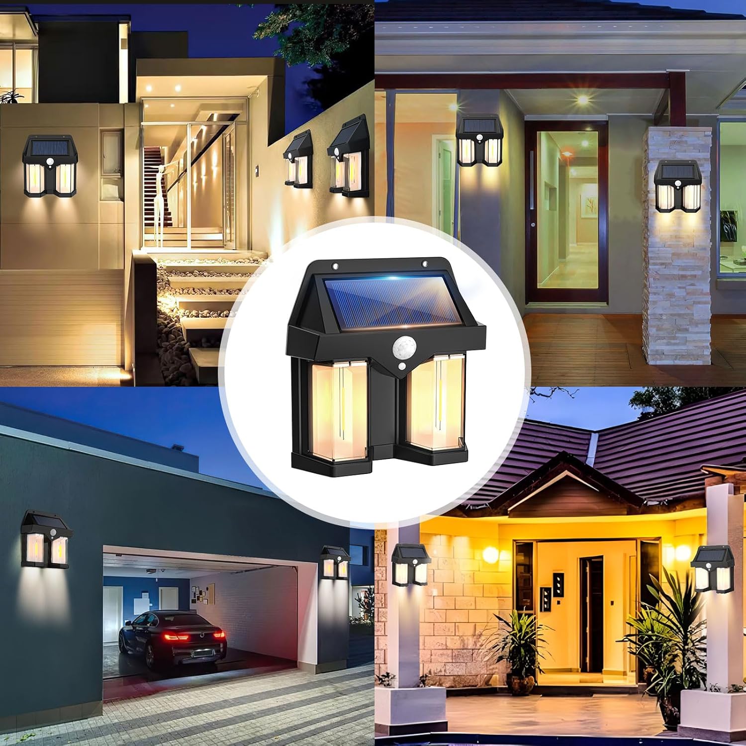 Solar Powered Wall Light Vinta - Outdoor Lighting Amazon recension och pris