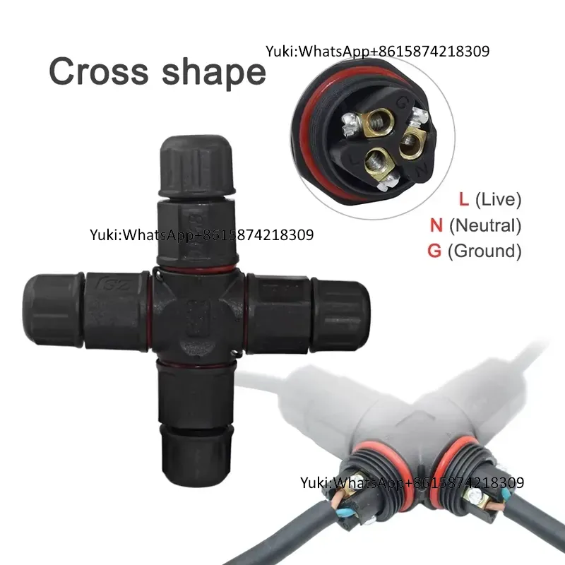IP68 Waterproof Cable T Tap El - Outdoor Lighting Electrical Box recension och pris