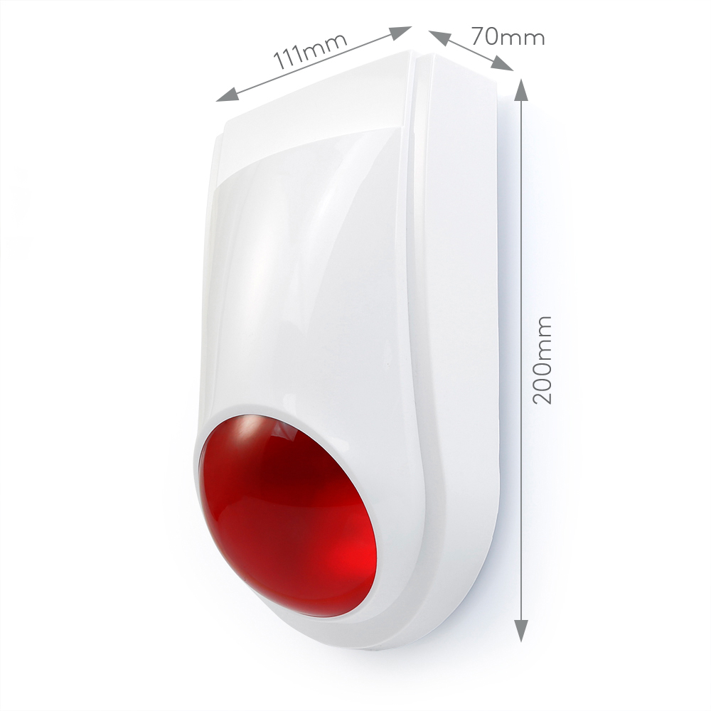 Wireless Flash Siren E6 Outdoo - Outdoor Lighting Wireless recension och pris