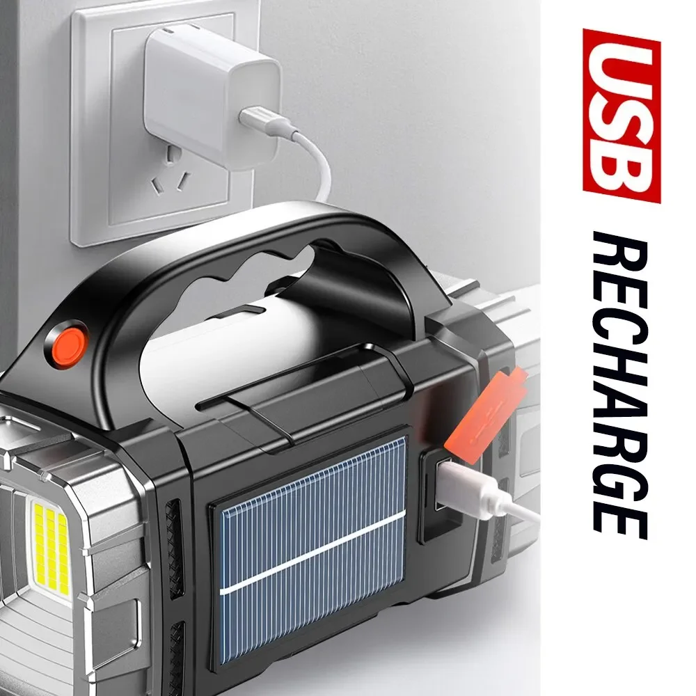 New Upgrade Rechargeable High  - Outdoor Lighting Solar Panel recension och pris