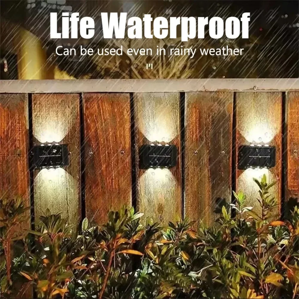 4/6/8 LED Solar Outdoor Light  - Outdoor Lighting Amazon recension och pris