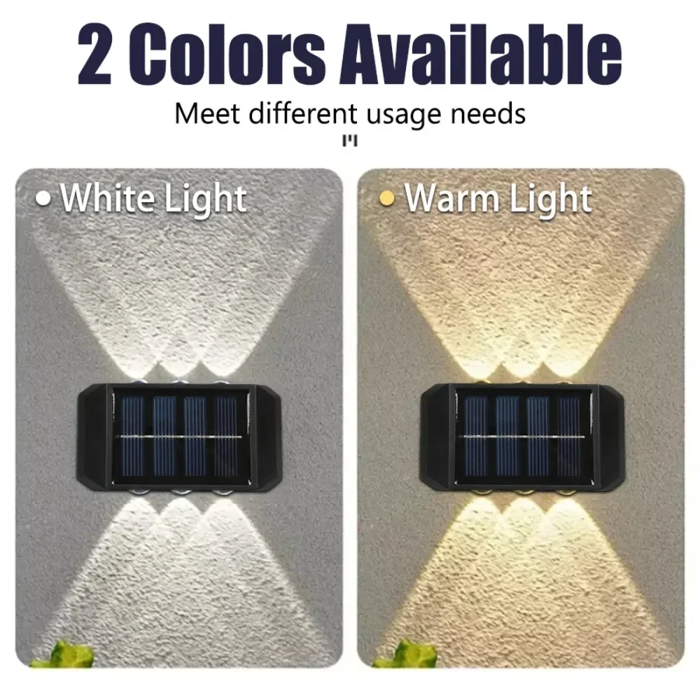 4/6/8 LED Solar Outdoor Light  - Outdoor Lighting Amazon recension och pris