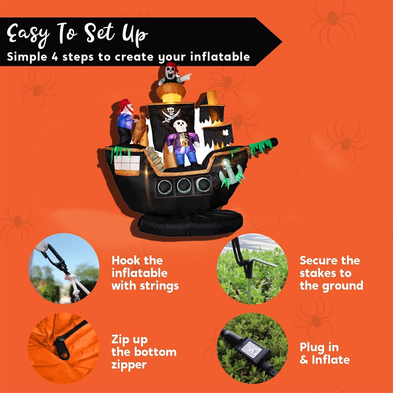 Outdoor Halloween Inflatable P - Outdoor Lighting Halloween recension och pris