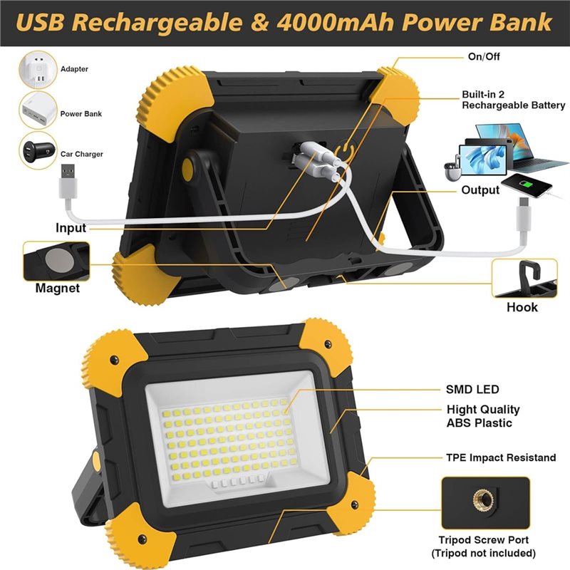 AT21-Portable Rechargeable Mag - Outdoor Lighting Jobs recension och pris