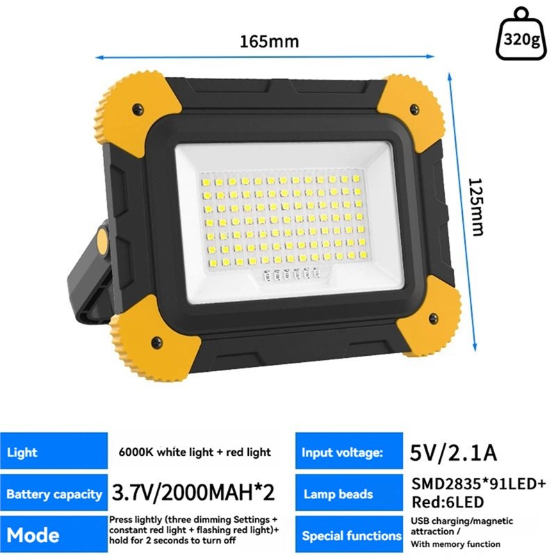 AT21-Portable Rechargeable Mag - Outdoor Lighting Jobs recension och pris