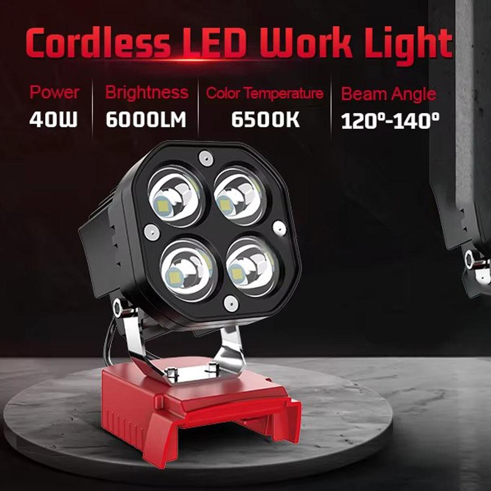 For Milwaukee M18 18V Lithium  - Outdoor Lighting Jobs recension och pris
