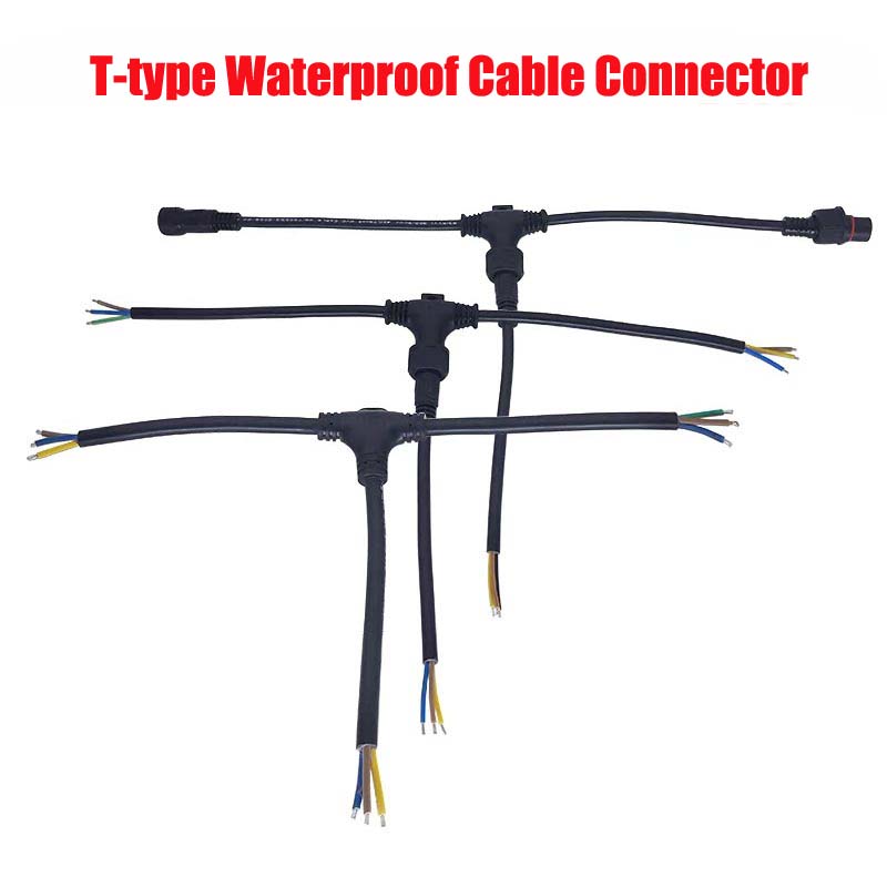 T-Type Waterproof Cable Splitt - Outdoor Lighting Wire Connectors recension och pris
