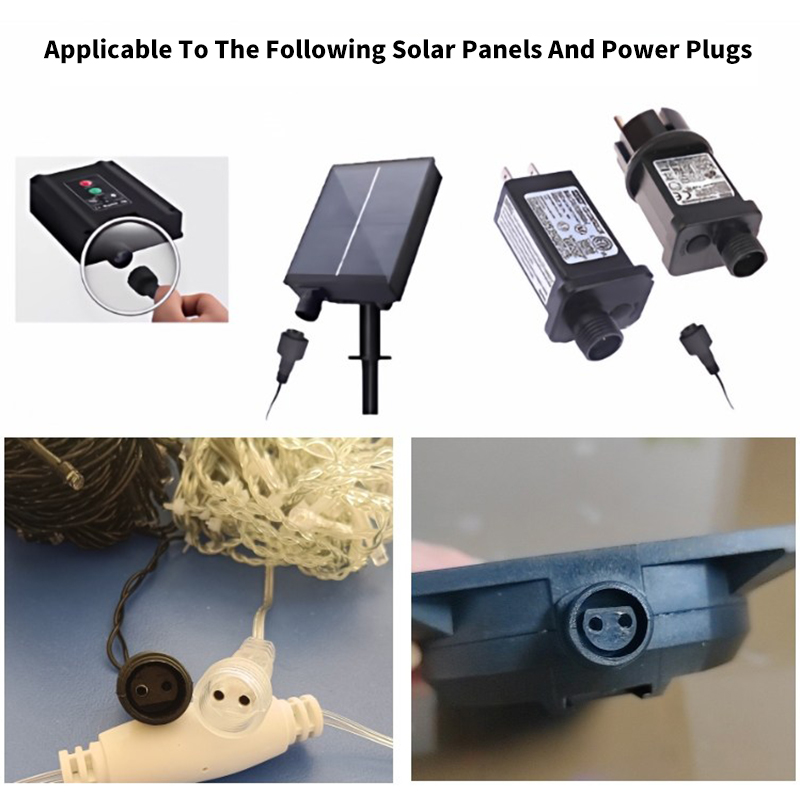 Outdoor 2Pin LED Connector wit - Outdoor Lighting Wire Connectors recension och pris