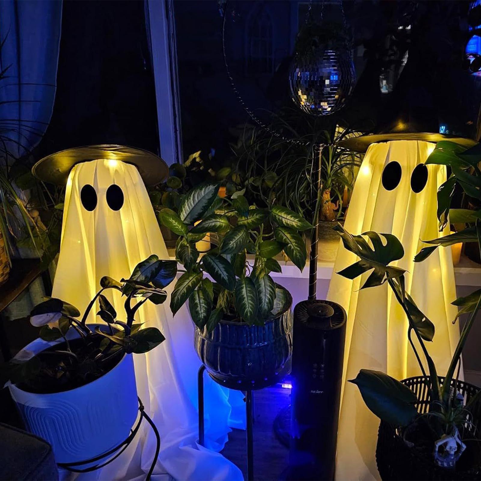 Ghost Light Up Decor Outdoor H - Outdoor Lighting Halloween recension och pris