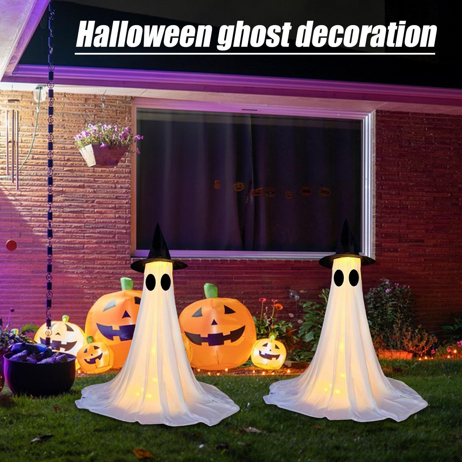 Ghost Light Up Decor Outdoor H - Outdoor Lighting Halloween recension och pris