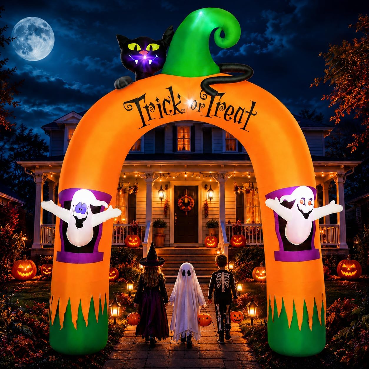 Halloween Inflatable Archway 1 - Outdoor Lighting Halloween recension och pris